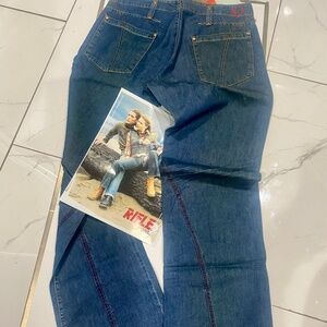 RIFLE Vintage 5 Pocket Jeans Sz 34